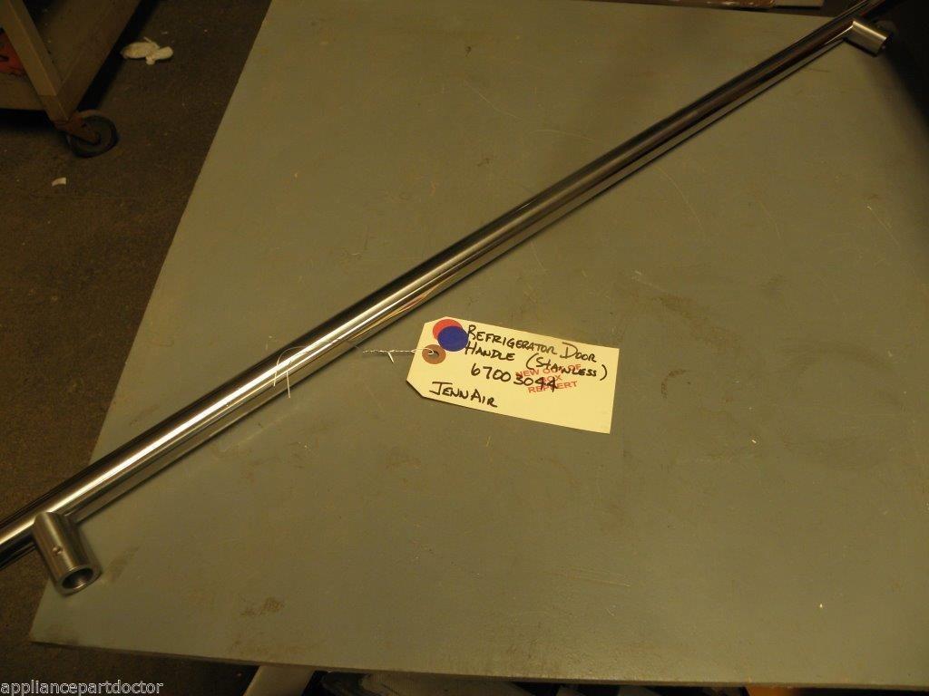 Jenn Air Refrigerator 67003044 Door Handle Stainless NEW W/O BOX Jenn Air Refrigerator 67003044 Door Handle Stainless NEW W/O BOX